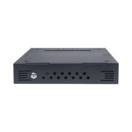 Gabinete de escritorio de seguridad para DVR / NVR, dimensiones máximas: 14.33 x 2.87 x 17.99 in (ancho x alto x profundidad)