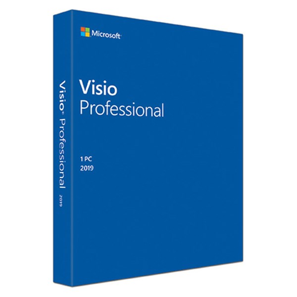 Microsoft Visio Professional 2019 Licencia 1 Pc