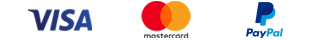 Logos visa mastercard paypal
