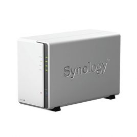 Servidor NAS de escritorio con 2 bahías / Hasta 24 TB / Hasta 14 cámaras