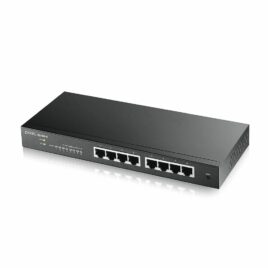 ZyXEL GS1900-8 – Switch – smart – 8 x 10/100/1000 – desktop, wall-mountable