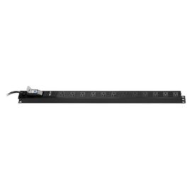 Nexxt Solutions Infrastructure – Power distribution unit – Aluminum alloy – Black