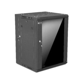 Nexxt Solutions Infrastructure – Gabinete de Pared – Semi Ensamblado – Black – SKD 15U 19″ D550mm