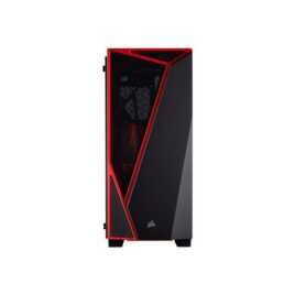 CORSAIR Carbide Series SPEC-04 – Torre – ATX – sin fuente de alimentación (ATX) – negro, rojo