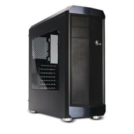 Xtech – Black – PC Case Gamer – XT-GMR2 – Environ – Gaming – Blue LED Fan