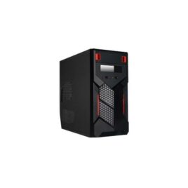 Xtech – Tower – Micro ATX – Black and red – Span – 500W kybd/mse/spkr