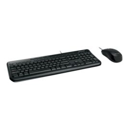 Microsoft Wired Desktop 600 – Juego de teclado y ratón – USB – negro