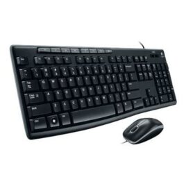 Logitech Media Combo MK200 – Juego de teclado y ratón – USB