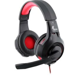 Xtech – Headset – Wired – XTH- 540 – Ixion – Gaming – Backlit: Red