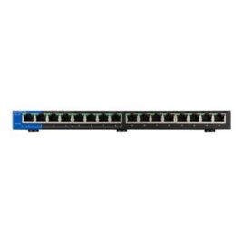 Linksys LGS116P – Conmutador – sin gestionar – 8 x 10/100/1000 (PoE+) + 8 x 10/100/1000