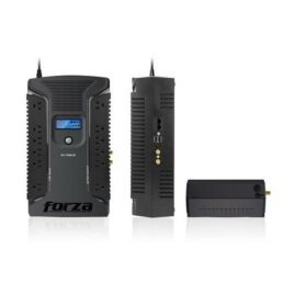Forza – UPS – Line interactive – 375 Watt – 750 VA – AC 110/120 V – 12 NEMA 2 USB