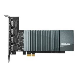 ASUS GT710-4H-SL-2GD5 – Tarjeta gráfica – GF GT 710 – 2 GB GDDR5 – PCIe 2.0 – 4 x HDMI