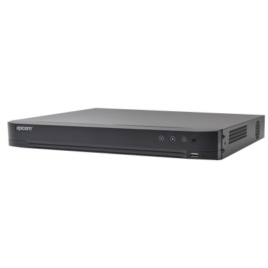 DVR 4 Megapixel / 24 Canales TURBOHD + 8 Canales IP / 2 Bahías de Disco Duro / 1 Canal de Audio