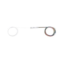 Splitter (Divisor Óptico) tipo PLC, de 1×8, para fusión (sin conectores)