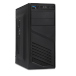Xtech – Desktop – All black – ATX – pc case 600W ps