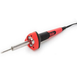 Weller SP25NUS Soldador con luces LED, estándar, color negro y rojo.