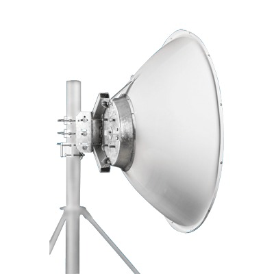 Antena parabólica de 120x100cms, G 42,2dB, acero, Embalaje individual