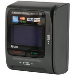 Lector de tarjetas de crédito con banda magnética UIC BEZEL 8