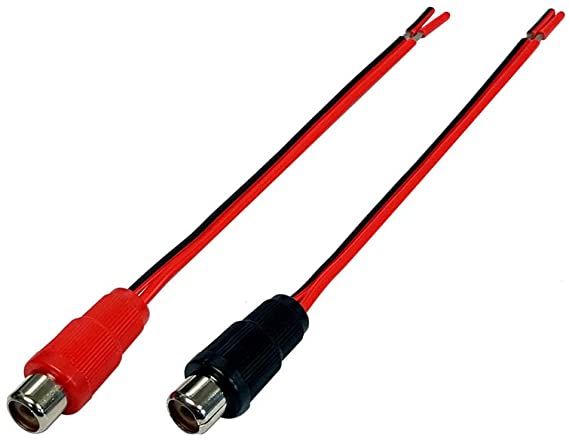 Cable de altavoz a estéreo RCA L/R adaptador Kit