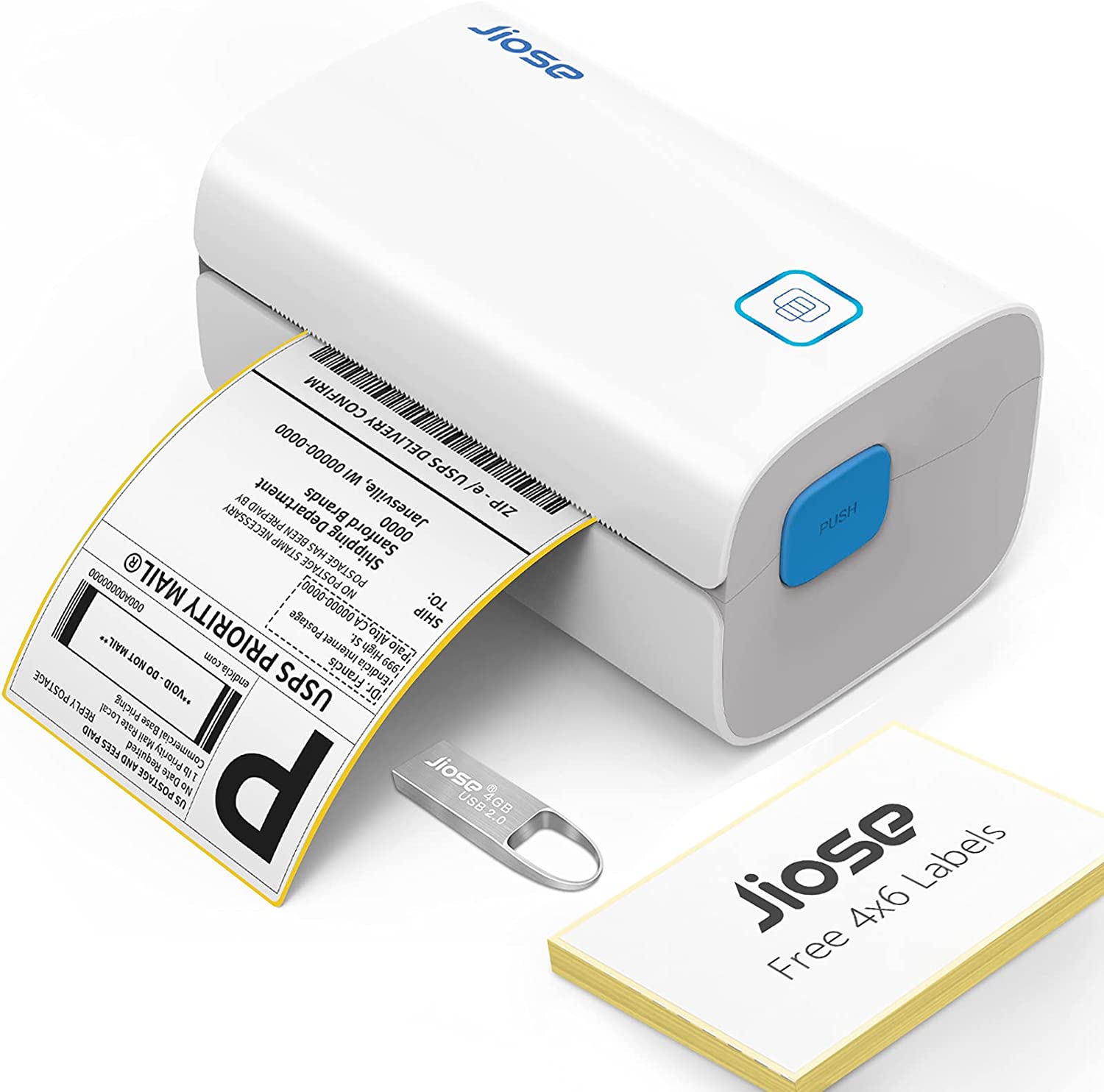Phomemo - Impresora térmica de etiquetas para paquetes de envío, de  escritorio, para negocios en casa, para , Shopify, , , FedEx,  USPS