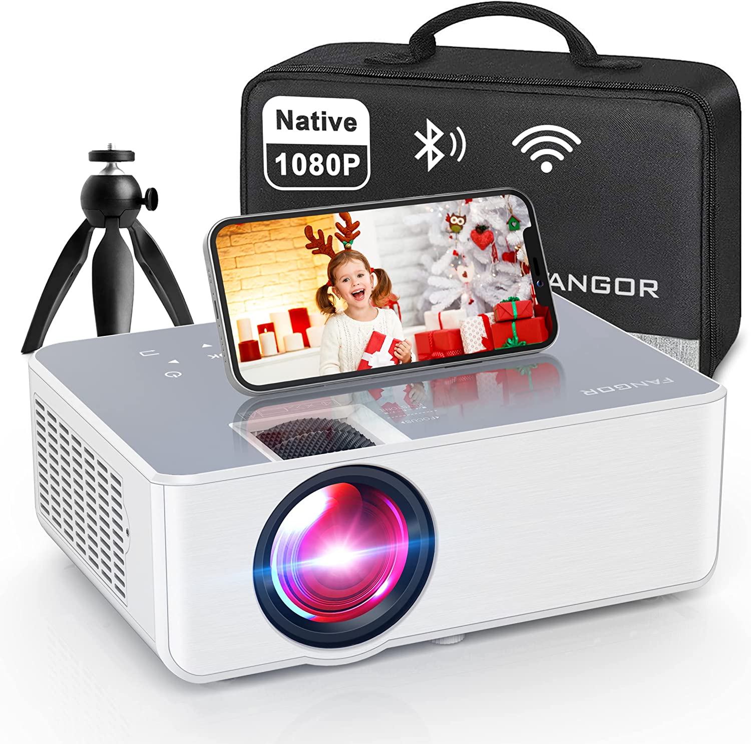 Compre Proyector H29 1080p Proyector de Cine en Casa Con HD, USB