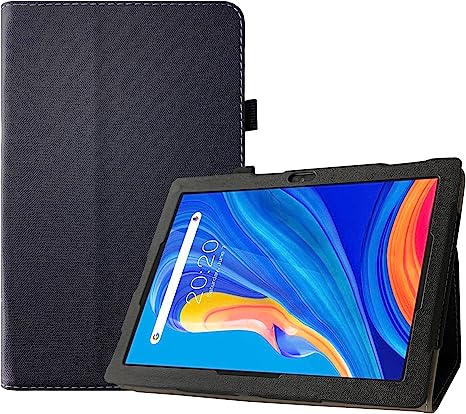 Navitech Custodia Blu Con Supporto Girevole 360° E Pennino Per Tablet LeBYYBUO SmartPad A10_L 10.1 Pollici