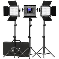 Panel de luces LED GVM 800D-RGB (kit de 3 luces)