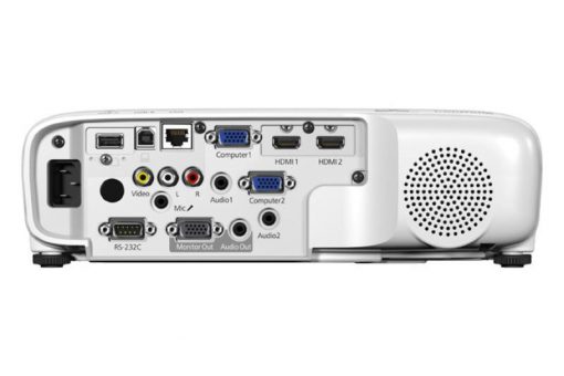 Proyector EPSON PowerLite 119W, 4000 lumenes, 3LCD WXGA con Dial HDMI, RJ45, VGA - Imagen 3
