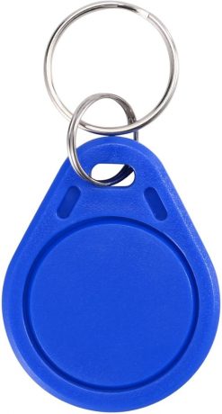 Llaveros RFID,13.56 MHz, etiqueta UID, llavero con tarjeta IC programable regrabable, paquete de 100