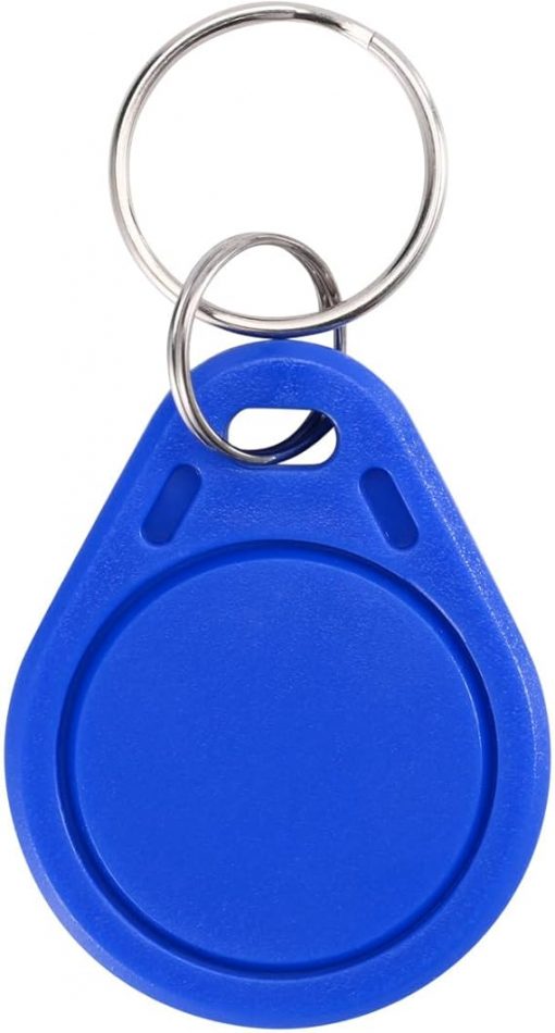 Llaveros RFID,13.56 MHz, etiqueta UID, llavero con tarjeta IC programable regrabable, paquete de 100