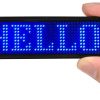 Etiqueta LED Bluetooth Reutilizable 44x11 px – Recargable con Pantalla de Temperatura para Tiendas y Eventos