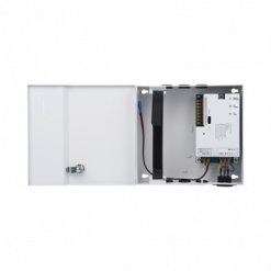 Fuente de alimentación de 12 V CC, 3 A con respaldo y temporizador integrado, 1 salida