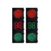 Semáforo LED de 300 mm con Contador Numérico – 3 Secciones (Rojo / Contador / Verde)