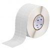 Brady THT-37-486-10 | Etiqueta Imprimible Transferencia Térmica 1.5" x 0.5", B-486 Poliéster Metalizado Ultra Agresivo, Acabado Mate Plata (10,000 por Rollo)