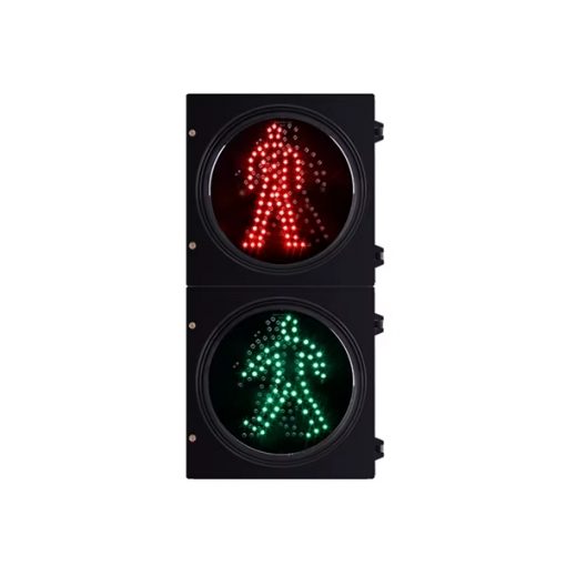 Semáforo LED de 300 mm – 2 Secciones – Rojo y Verde – RX300-3-ZGSM-2-RG