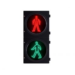Semáforo LED Peatonal 300 mm – 2 Secciones – RX300-3-ZGSM-2-RGD