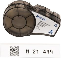 Cinta de Nailon Brady M21-750-499 – 16” de Largo x 0.75” de Ancho – Impresión Negro sobre Blanco