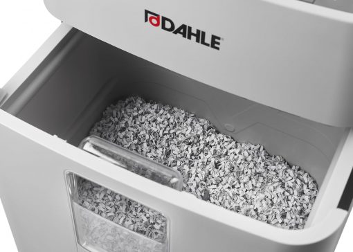 Dahle ShredMATIC SM 300 – Trituradora de Papel Automática, Corte Cruzado, Capacidad de 300 Hojas, Tecnología Alemana, Anti-atascos, Sin Uso de Aceite, SmartPower, Seguridad P-4 - Imagen 8