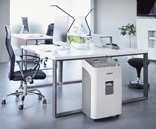 Dahle ShredMATIC SM 300 – Trituradora de Papel Automática, Corte Cruzado, Capacidad de 300 Hojas, Tecnología Alemana, Anti-atascos, Sin Uso de Aceite, SmartPower, Seguridad P-4 - Imagen 7