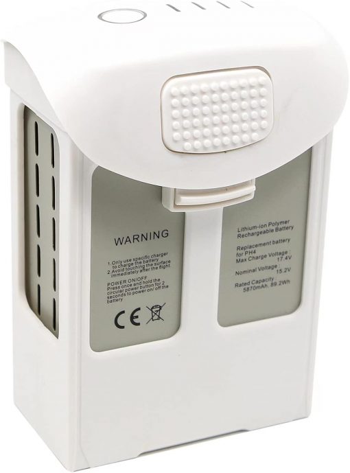 Batería VILLEQUET 15.2V 5870mAh para DJI Phantom 4 – Repuesto Inteligente para Phantom 4, Pro, Pro V2.0 y Advanced - Imagen 6