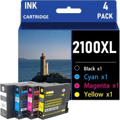 Cartuchos de tinta compatibles Canon PGI-2100 XL, alto rendimiento, paquete combinado para impresoras MAXIFY IB4060, MB5060, MB5160, MB5360 y MB5460