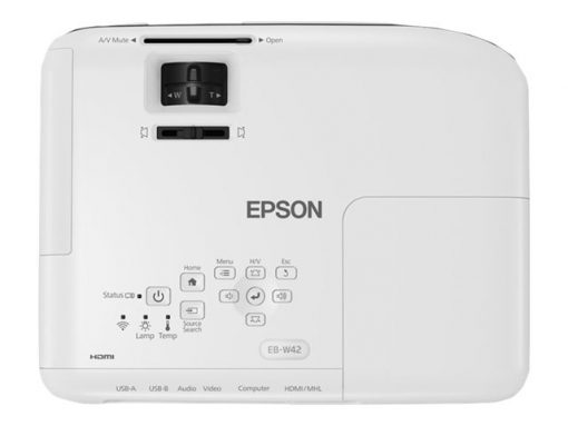 Epson PowerLite W52+ - Proyector 3LCD - portátil - Imagen 3