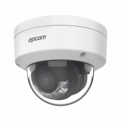 Cámara domo IP de 4 MP / Lente de 2,8 mm / SENSEPLUS LITE / COLORPLUS / H.265+ / IP67 / Luz blanca de 30 m