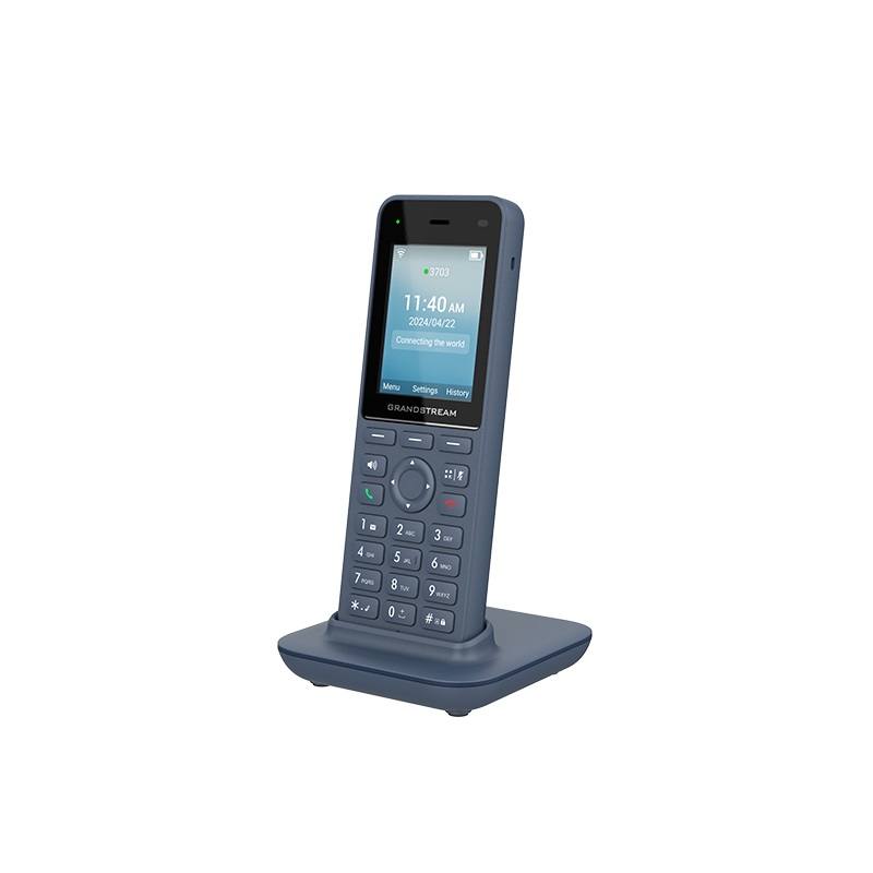 Teléfono IP Inalámbrico Grandstream WP826 con Wi-Fi 6, Bluetooth y 3 cuentas SIP