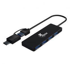 Xtech - Hub - 4 puertos - USB 3.0 XTC-390