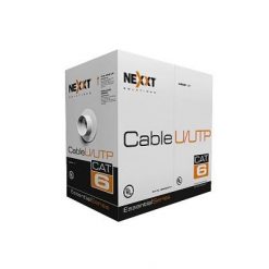 Nexxt Solutions Infrastructure - Bulk cable - UTP - 102 m RJ-45 - Gray - Cat6 4Pairs 24AWG CMX