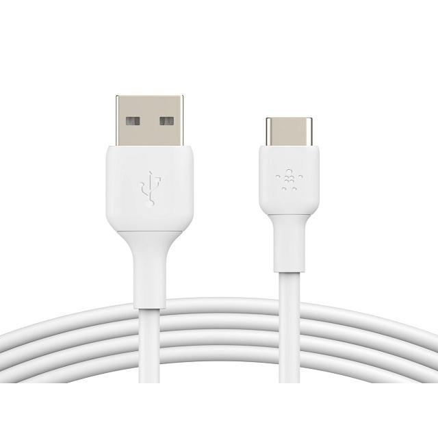Belkin BOOST CHARGE - Cable USB - 24 pin USB-C (M) a USB (M) - 1 m - blanco