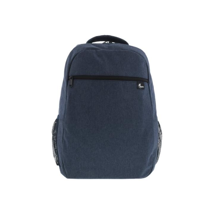 Xtech - Notebook carrying backpack - 15.6" - Durable polyester - Blue - Durham XTB-220 - Imagen 3