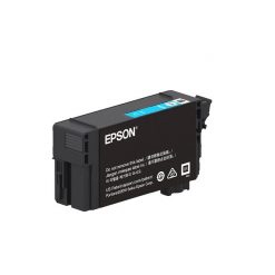 Epson T41P - 350 ml - gran capacidad - cián - original - blíster con alarmas de RF/acústica