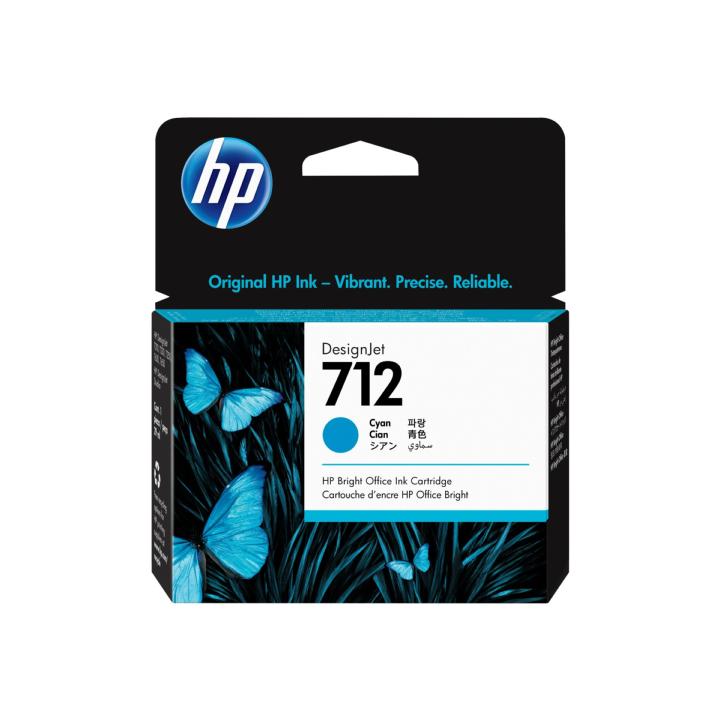 HP - 712 - Ink cartridge - Cyan - Imagen 5